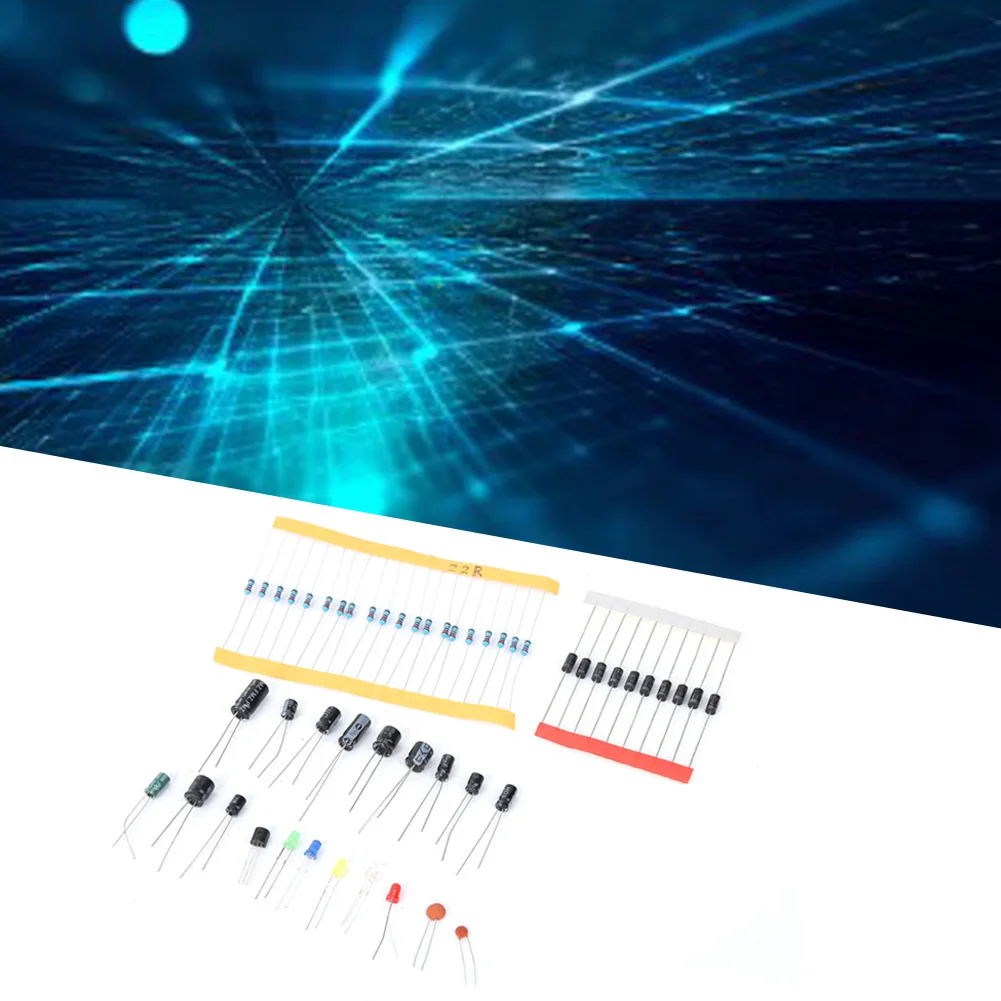 Resistor Electrolytic Capacitor LED Diode Transistor Ceramic Capacitor Kit Ceramic Capacitor Diode Transistor LED Diode