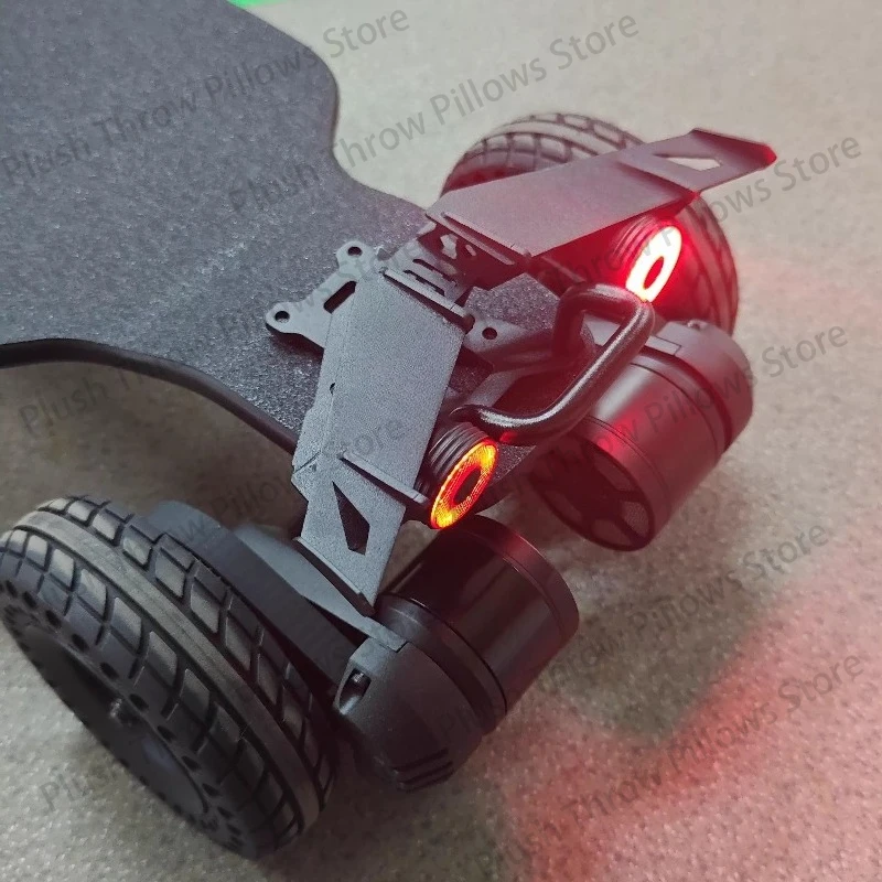 

Skateboard induction taillight, electric skateboard, rear wing brake light, armrest light, skateboard handrail indicator