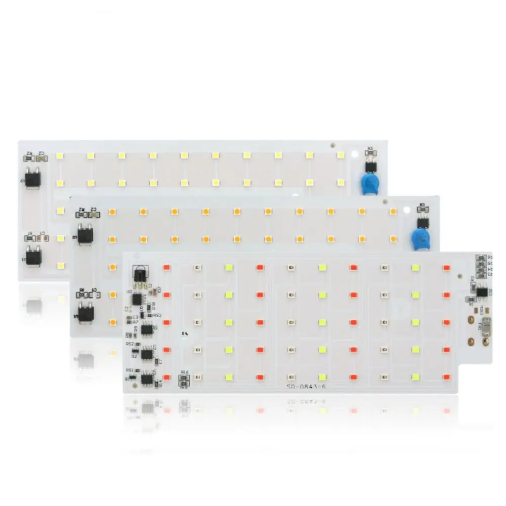 AC 220V LED lamba yuvası SMD 2835 spot aydınlatma boncuk dış aydınlatma çip için LED sokak lambası LED çip için projektör