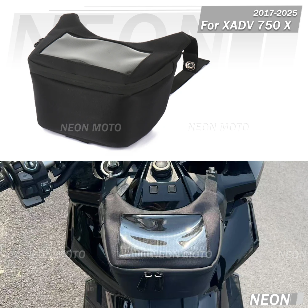 

Motorcycle Phone Storage Bag With Touchscreen Waterproof Front Navigation Bags For X-ADV 750 2017-2025 X-ADV750 XADV 750