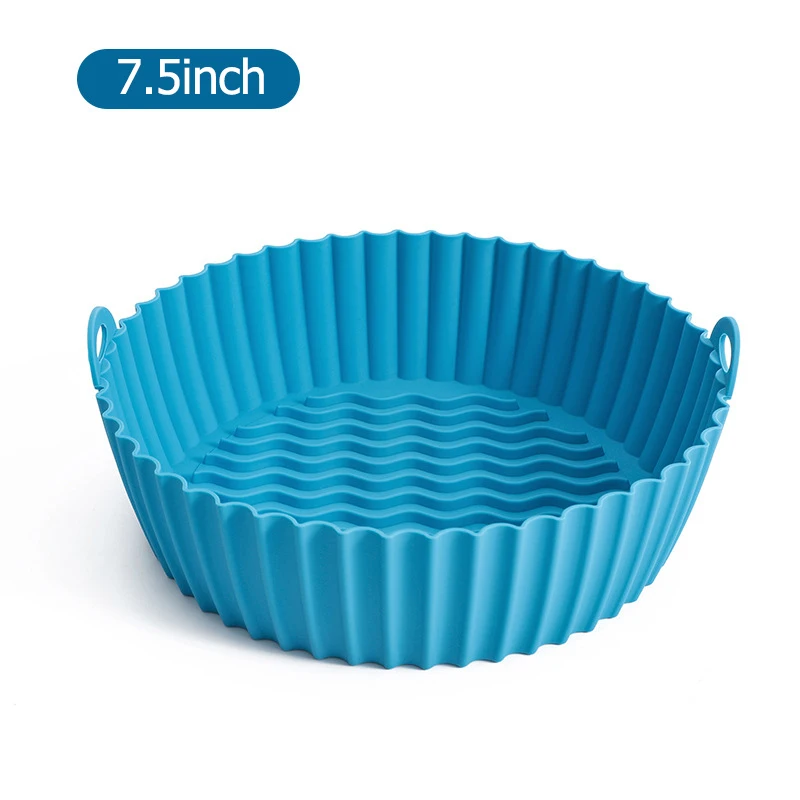 Lmetjma Silikon Luft fritte use Liner wieder verwendbare Luft fritte use Korb Runde Ersatz von Pergament papier Liner Luft fritte use Topf jt121