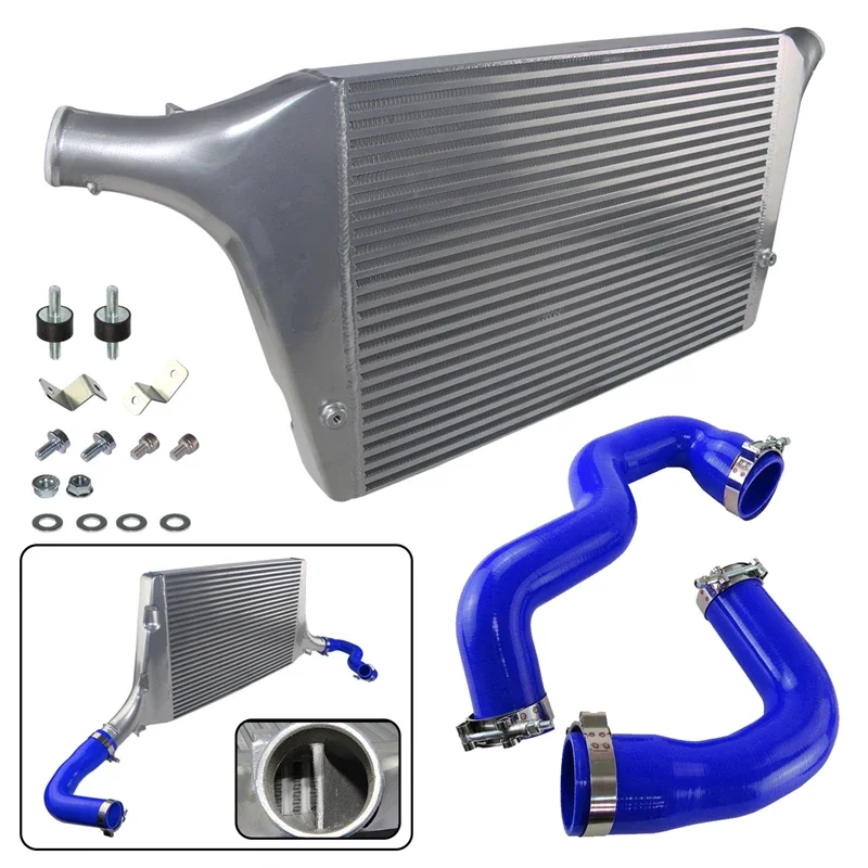 Intercooler Performance Tuning Kit Competition Bar&Plate Fit For Audi A4 B8 A5 B8 2.0/2.7/3.0 TDI 2008-2013 Black/Blue/Red