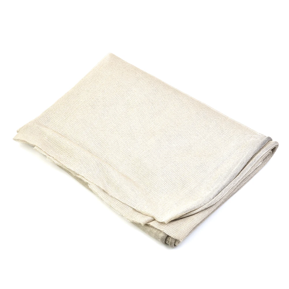 

Сетчатая ткань из серебряного волокна для блокировки сигналов/ЭМИ/РЧ-излучения/частот/микроволнового излучения для кошельков