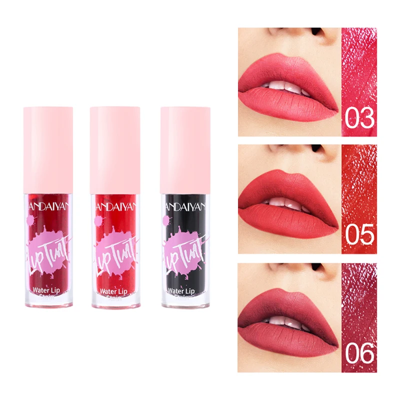 Lip Gloss Tint Makeup Cheek Tint Blush Moisturizing Mirror Liquid Lipsticks Waterproof Long Lasting Lip Glaze Cosmetic dropship