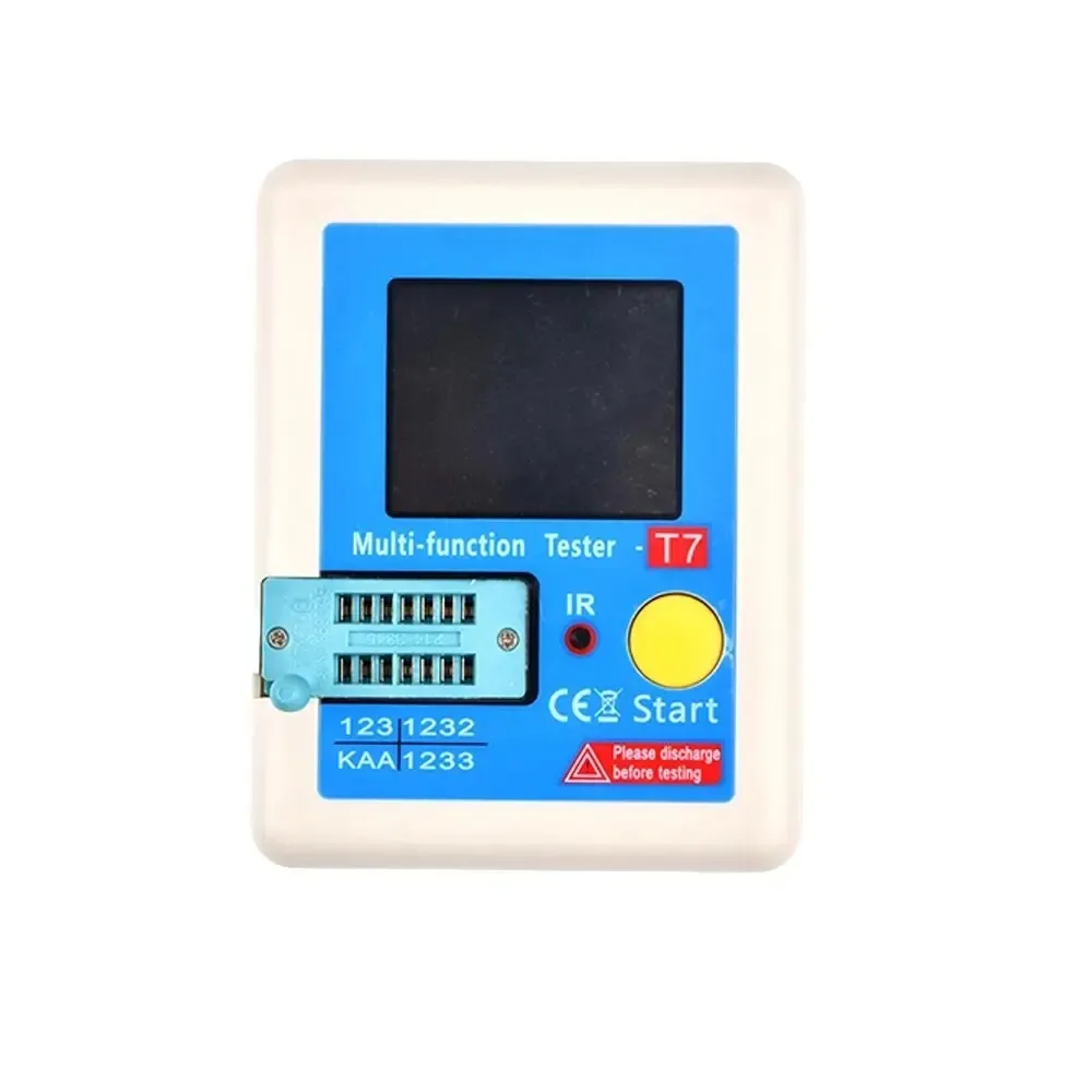 LCR-T7 Transistor Tester Multimeter Colorful Display TFT For Diode Triode MOS/NPN/PNP Capacitor Resistor Transistor