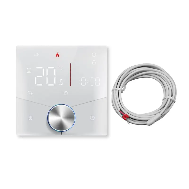 

【Доставка внутри пола, термостат для теплого отопления, регулятор температуры, Wi-Fi Tuya GB для электрического термостата с подогревом, энергосберегающий Swi