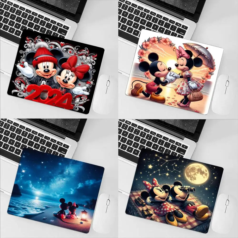 

Mickey Minnie Mouse Keyboard Mousepad Computer Gaming Small Mouse Pad Speed Mouse Mat Office Desk PC Gamer Completo Accessories