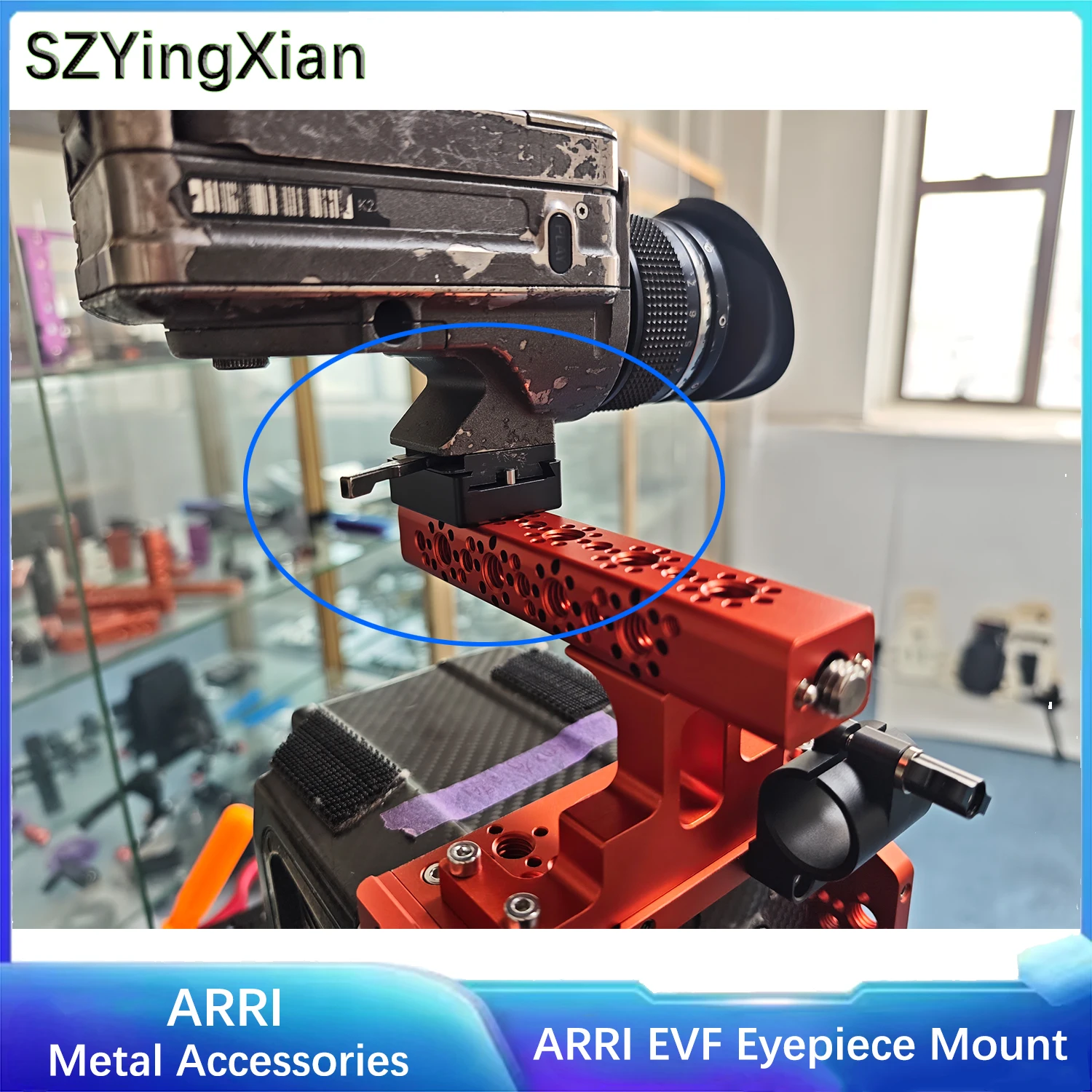 ARRI EVF Base Mount Adapter For MVF-1 MVF-2 CView S EVF Electronic Viewfinder Mounting Base Bracket