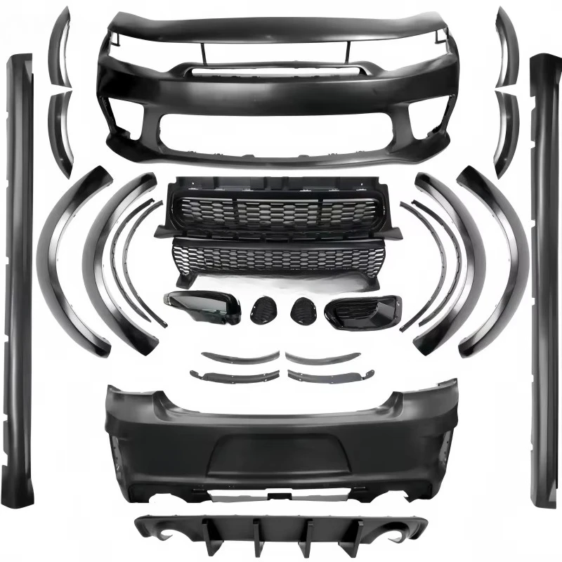 

Для Dodge Charger 2015-2020 годов — классический комплект обвеса SRT Style Wide Body Kit для Charger.