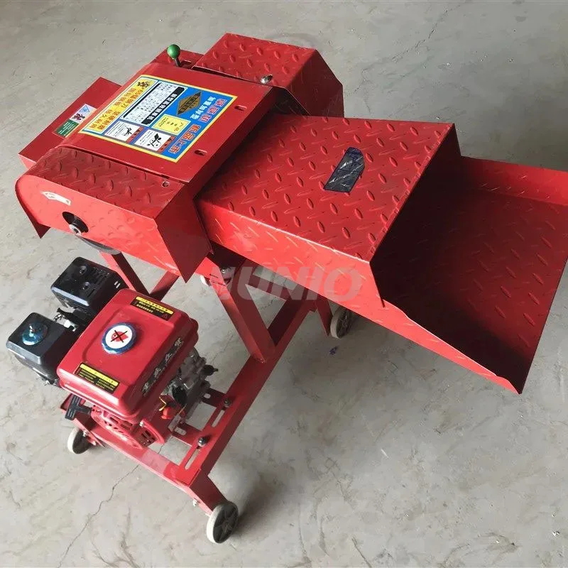 Animal Feed Corn Grass Silage Chopper Chaff Cutter Rice Straw Powder Grinding Machine