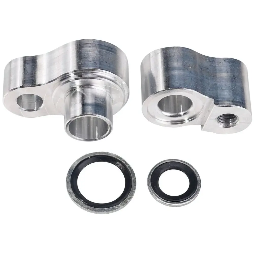 For For Chevrolet Suburban For GMC 2000 2013 Aluminum AC Block Off Kit Air Conditioner Hose Sealing Connector Replacement Repair