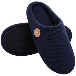 Pantoufles Plates Antidérapantes en Polaire pour Homme, Chaussures d'NikConfortables, Décontractées, Souples, à la Mode, pour l'Hiver