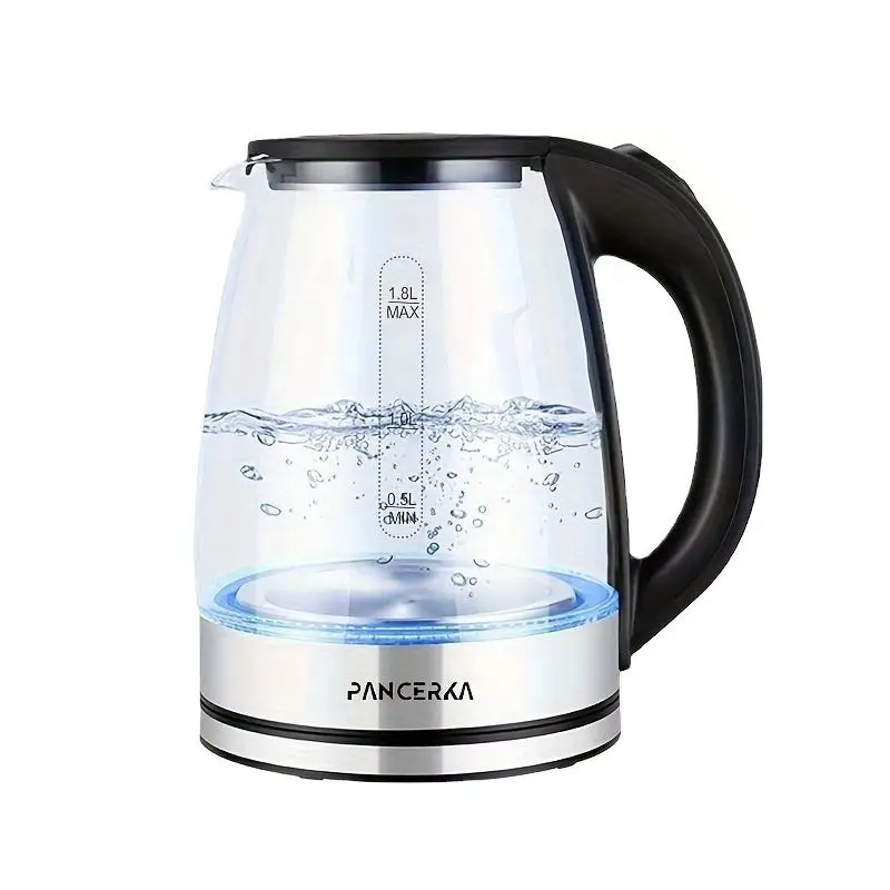 Best Selling 1.8L Glass Electric Kettle Heater High Quality Portable Household Item