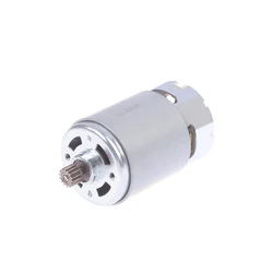 21V RS550 Motor Brushed Motor 14 Teeth Suitable For 4/6 Inch Cordless Mini Logging Saw Chainsaw Power Tool Accessories