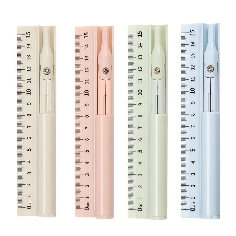 Professinal Adjustable Pencil Compass Ruler Unique Design Metal 3 in 1 Compasses Sketch Drawing Geometry Tool Office