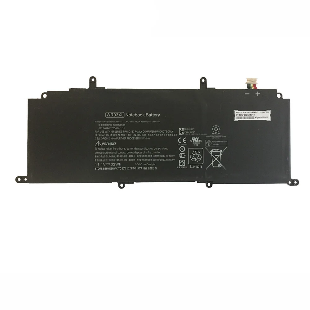 Imagem -03 - Bateria Original do Portátil para hp Pavilion Novo Wr03xl 11.1v 32wh 13 Split x2 13-m 13-m000 Hstnn-db5j 7254971c1