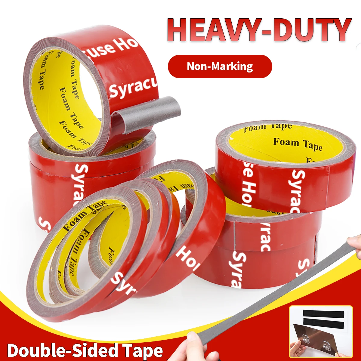 شريط لاصق مزدوج الجوانب 2.5 متر أشرطة مزدوجة قوية للغاية شريط خاص على الوجهين للهاتف Lcd شريط إصلاح شاشة السيارة