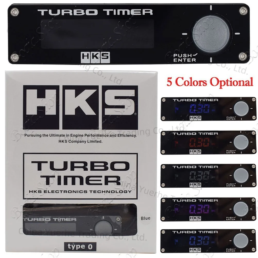 

Автомобильный общий HKS Delayer Turbo TIMER Красный Синий Белый