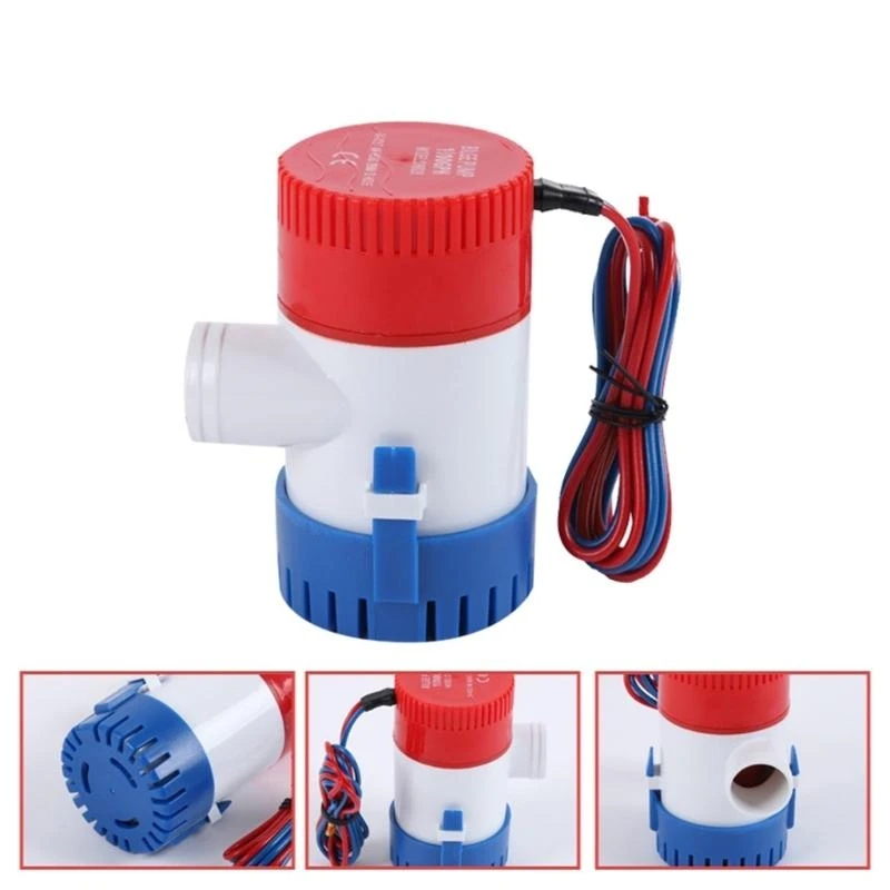 

750GPH 1100GPH Bilge Pump Suitable For Boats And Yachts With Low Noise Operation And High Performances Motor