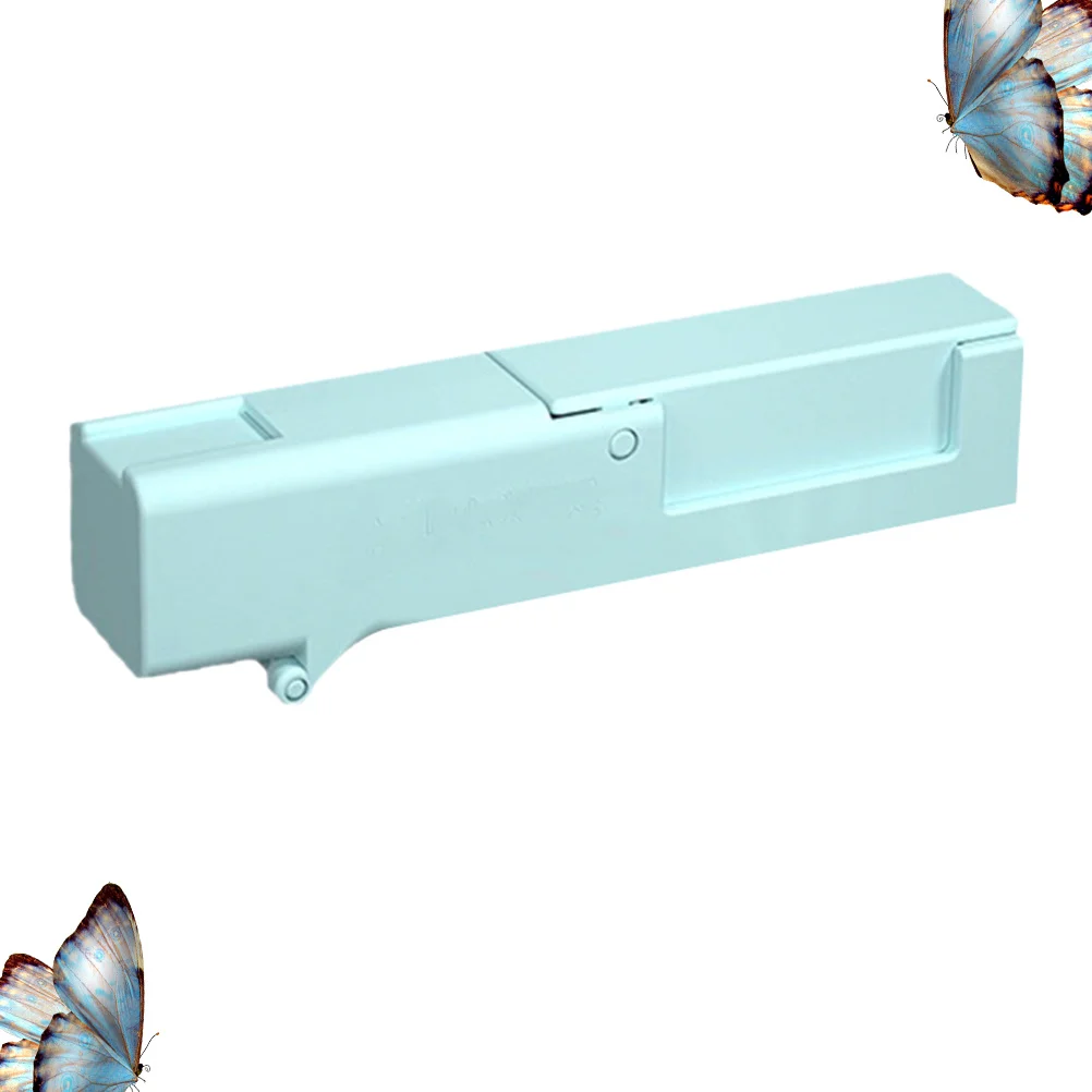 Blue No Touch Elevator Handle Clip Portable Foldable Door Opening Clamp Safe Protective Sanitary Tool Door Clip