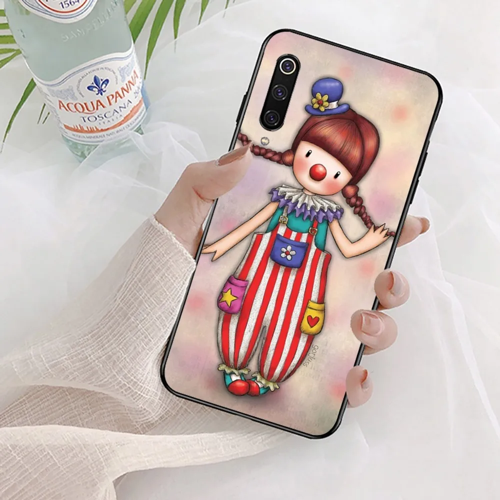 Santoro-Gorjuss GIRL Phone Case For Xiaomi Mi 5X 8 9 10 11 12 lite pro 10T PocoX3pro PocoM3 Note 10 pro lite