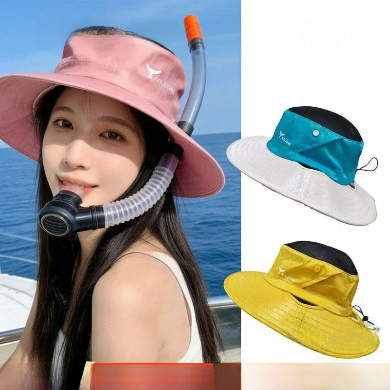 gorro-de-buceo-transpirable-para-surf-y-snorkel-proteccion-solar-gorro-de-pescador-con-funcion-de-insercion-de-tubo-transpirable