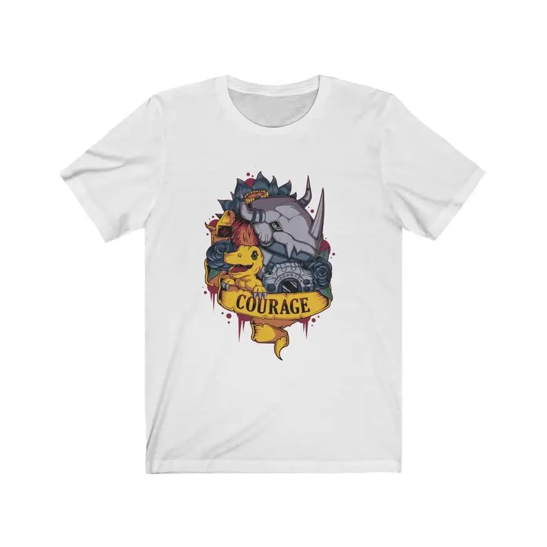 Agumon Digimon of brave-t-shirt tatuaggio WarGreymon