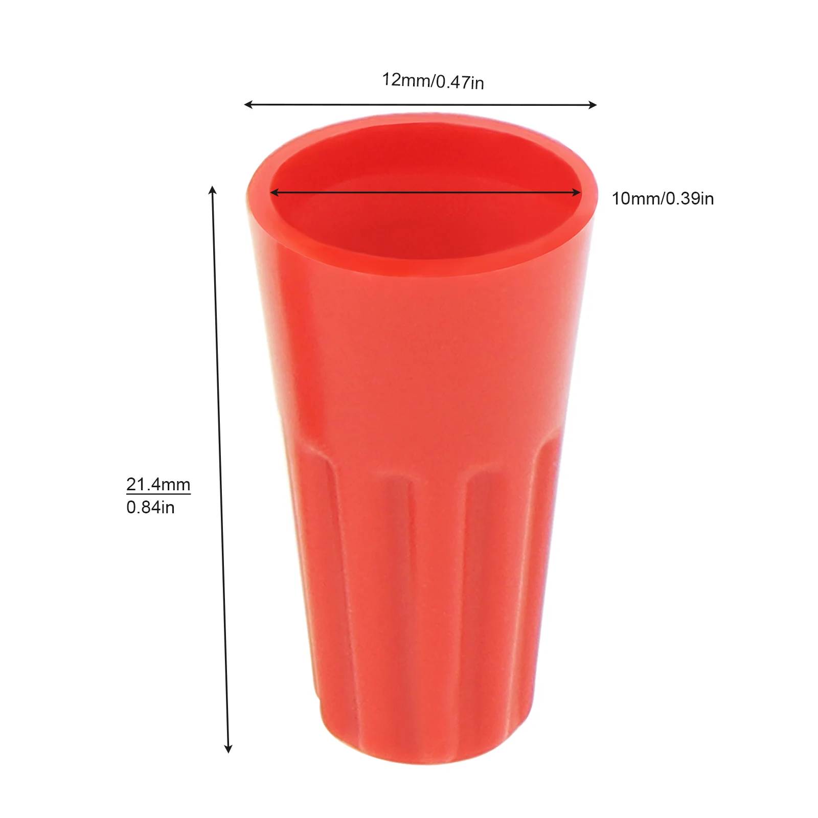 450pcs P3 Type Wiring Cap Connecting Terminals Electrical Wire End Connectors Ribbed Caps,Small Wire Connectors Nuts