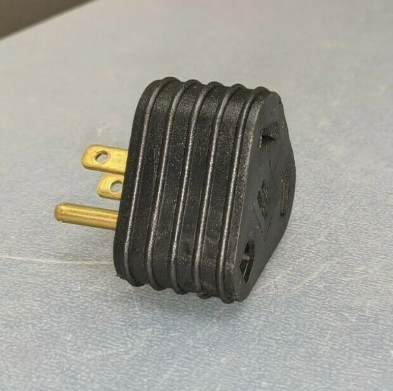 قابس مهايئ كهربائي RV 15AMP ذكر إلى 30AMP أنثى للتخييم #5