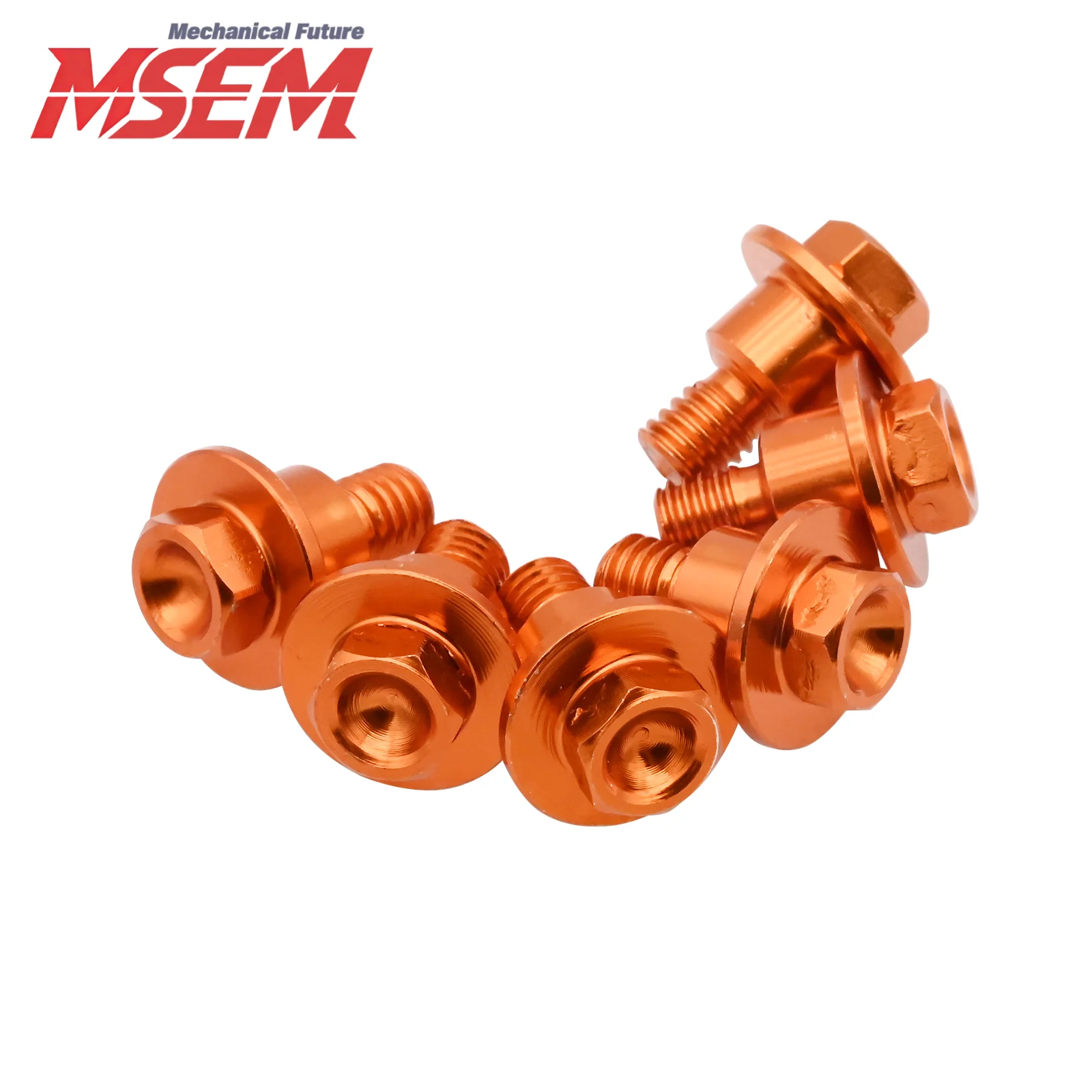 Motorrad M6*12 Gabelschutzschraube für KTM EXC EXCF SX SXF XC XCW XCF 125-530 für GasGas EX EC MC 125-300 EXF ECF MCF