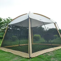 Outdoor Tent 8-10 people camping tent set, insect screen canopy