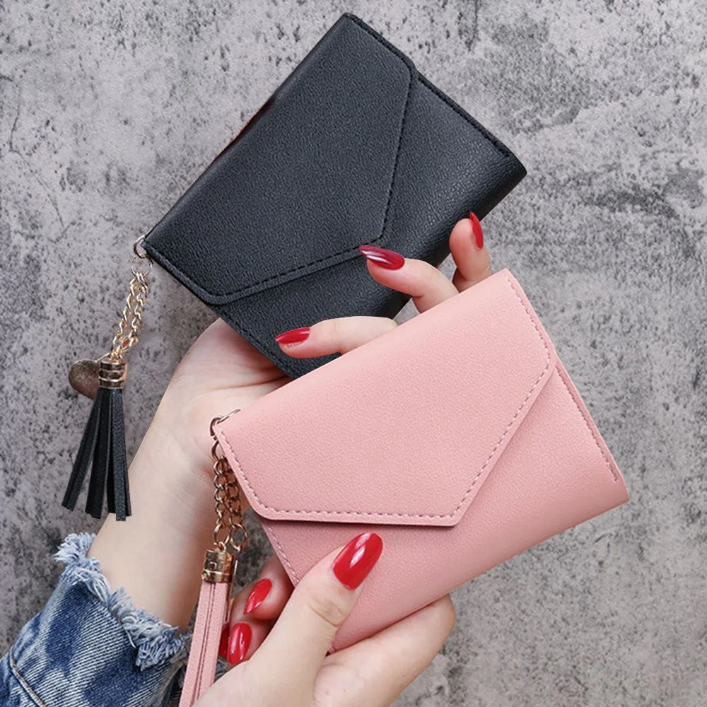 

Wallet Women Rfid Blocking Small Compact Bifold Luxury Leather Pocket Wallet Ladies Mini Purse with ID Window