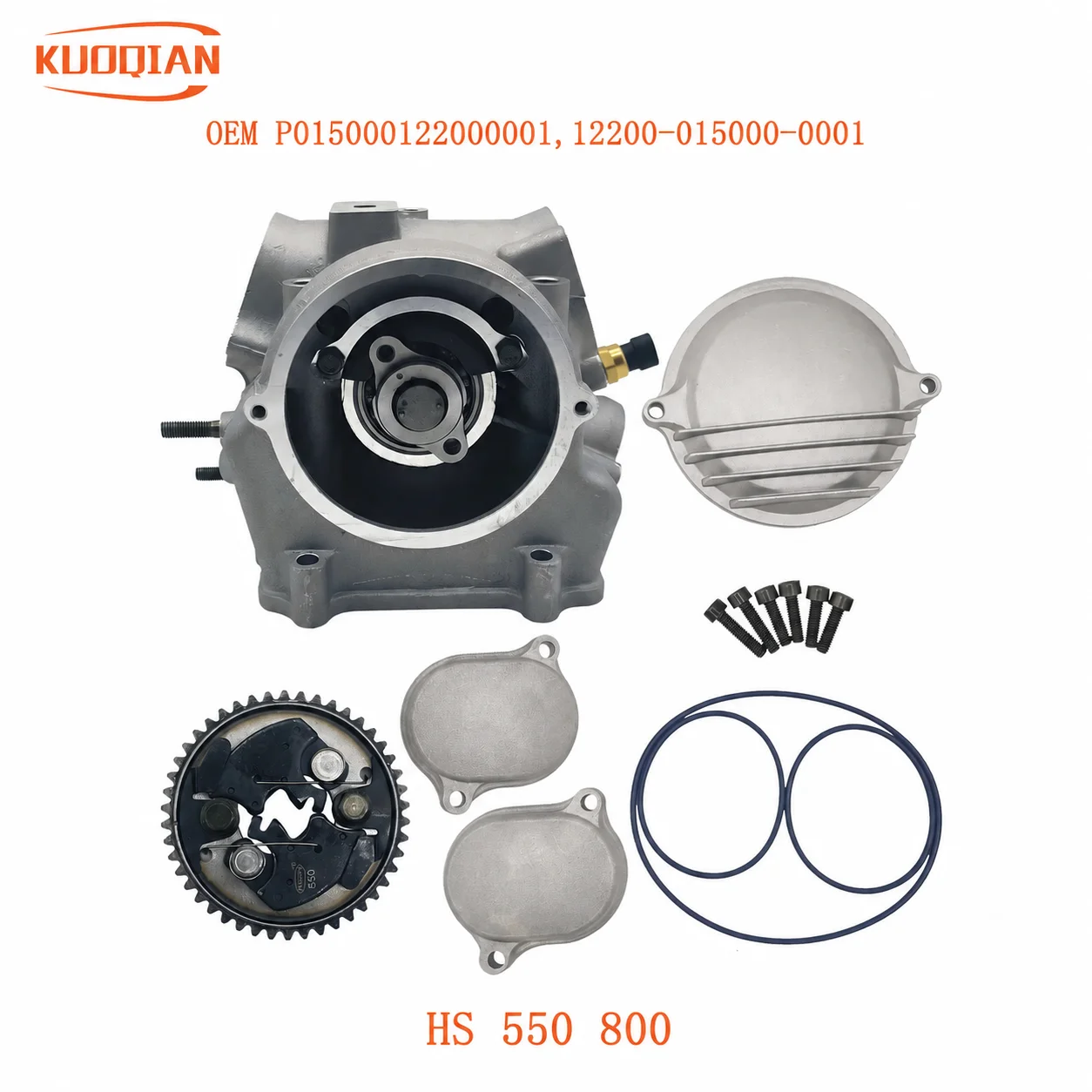 Cylinder Head Assy P015000122000001 12200-015000-0001 For HS 550 550CC ATV