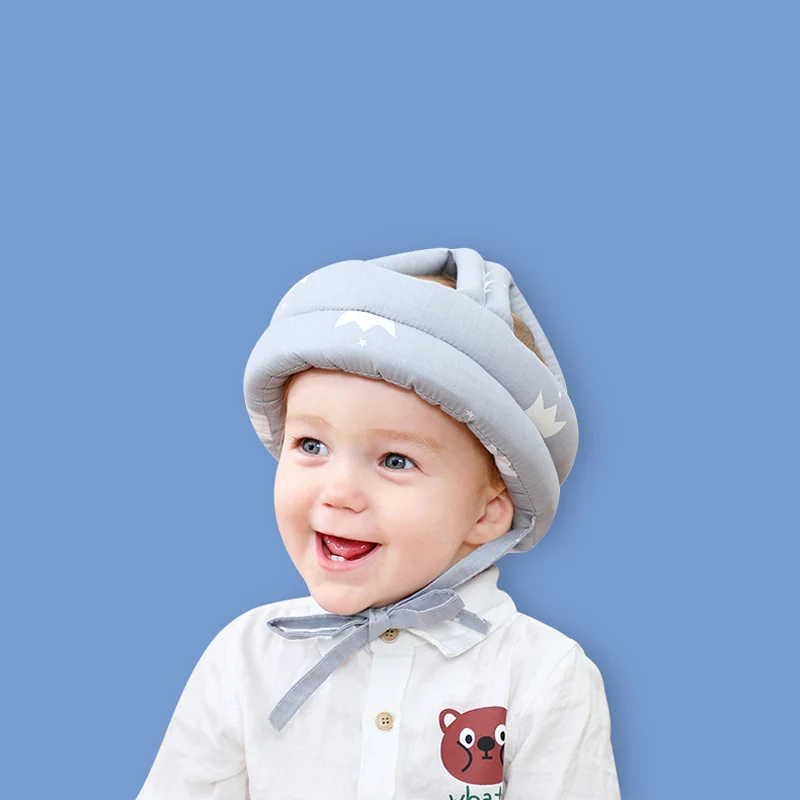 Casco de seguridad para bebé, protección para la cabeza, almohadilla anticaída para niños pequeños, aprender a caminar, gorra de choque