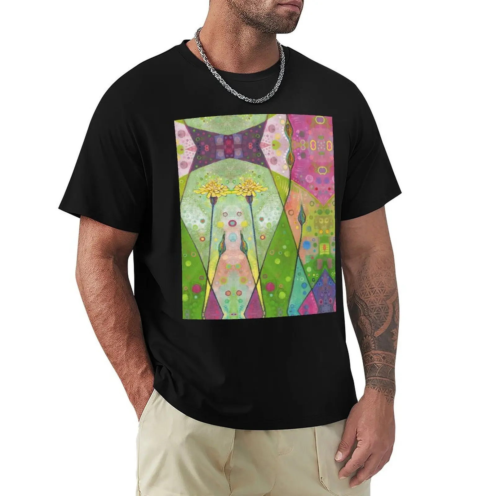 Dandelion (Self-portrait) Painting - 2014 T-Shirt Holiday Outdoor T-Shirt