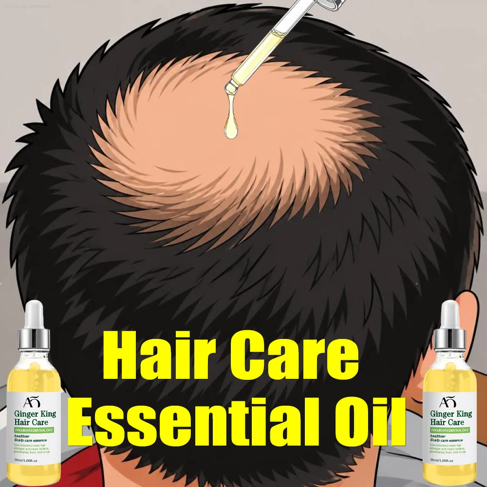 Hair Care Essential Oil: Maintains Hair Follicles in Optimal Condition and Strengthens Hair Strands.