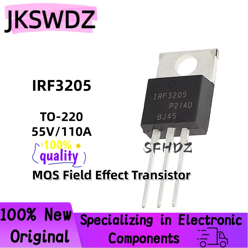 

10/20/50PCS Brand New Original IRF3205 IRF3205PBF TO-220 55V/110A MOS Field Effect Transistor Best quality In Stock