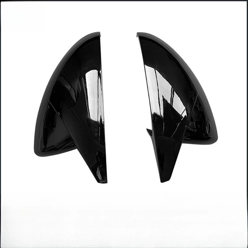 Auto parts, horn rearview mirror housing, bright black reversing mirror cover, modification components