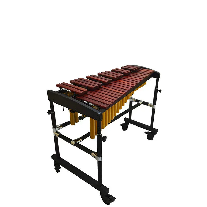 High Quality 30 Tones Professional Aluminum Xylophone with Shelf Percussion Instruments Performance Practice Marimba XY022714