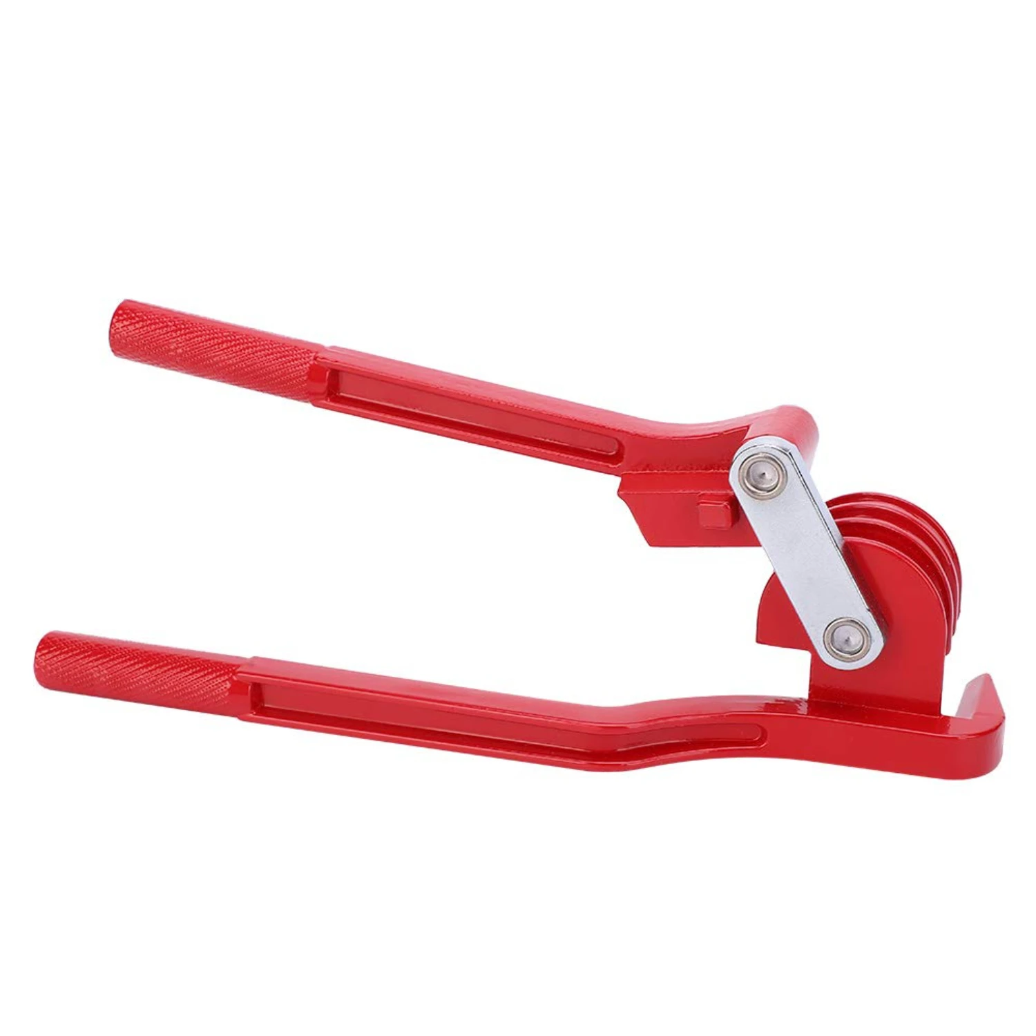 Multi-functional Aluminum Alloy Handheld Tube Bender for Copper, 180 Degree Manual Bending Tool with 3 Slots, Ideal for Cutters