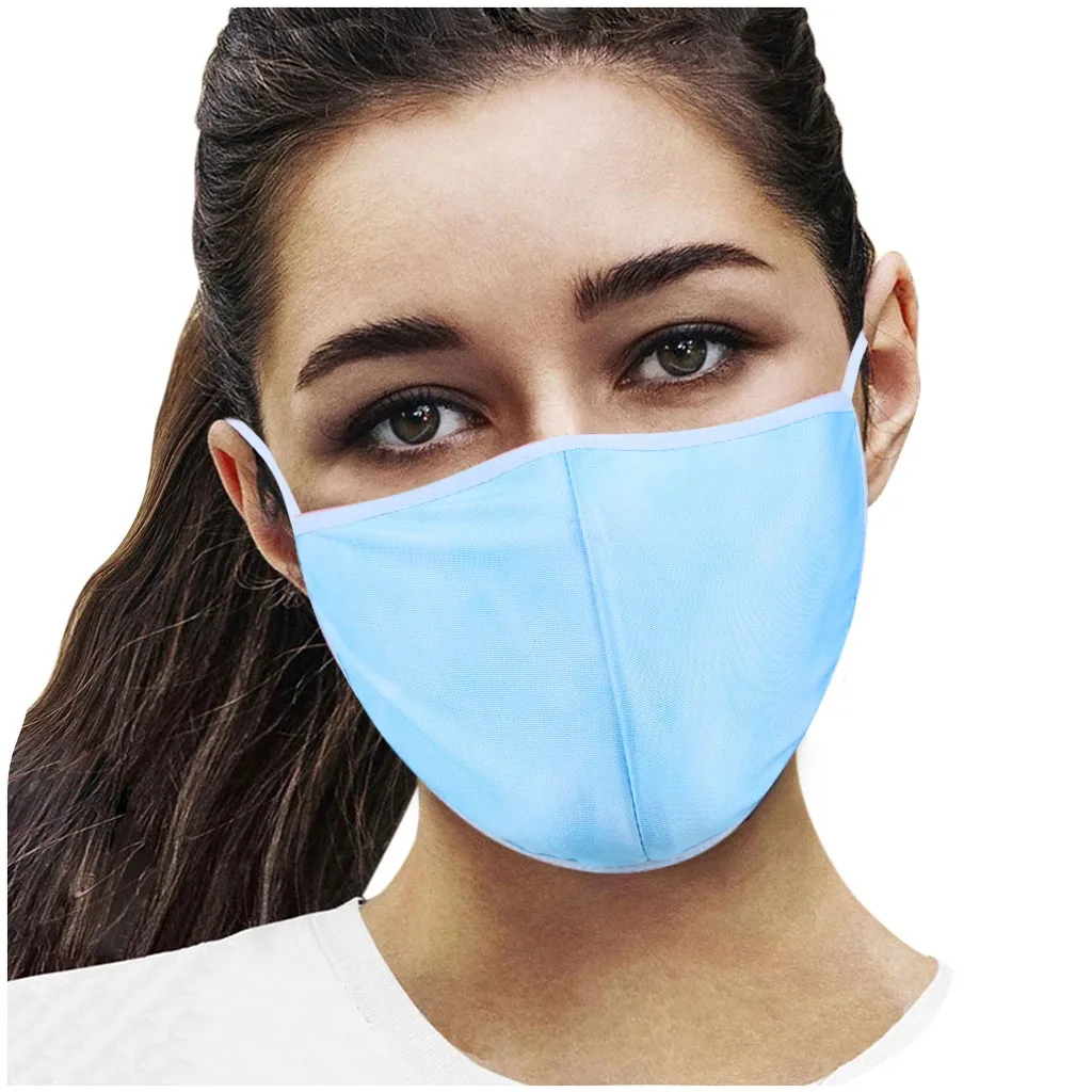 1 Pc Fashion Printing Breathable Protective Face Cover Reuse Mask With A Variety Of Color Options Long-Wear Comfortable Mask