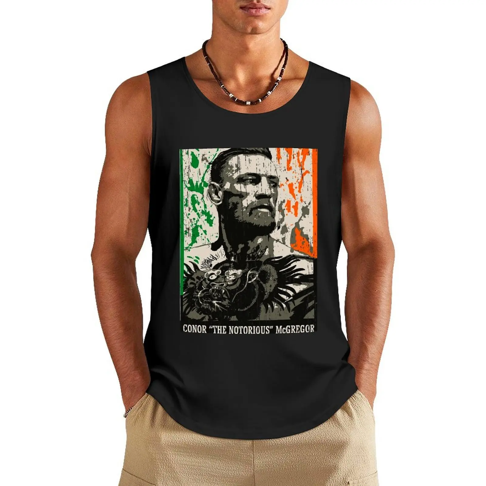 The Notorious from ireland Tank Top sleeveless Vest Sportswear for men sleeveless shirt man gym