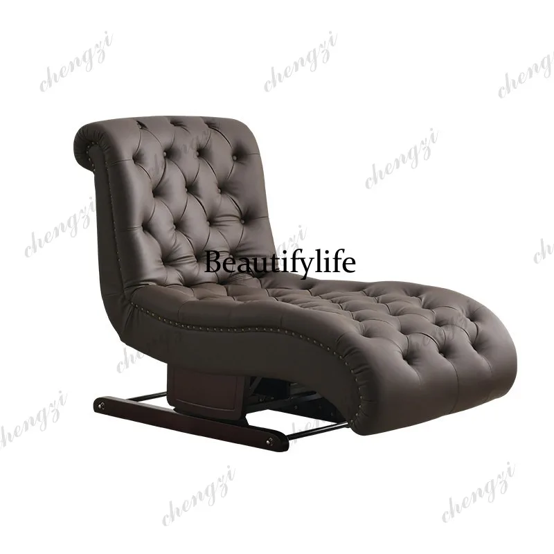Multifunctional Balcony Living Room Simulation Vibration Massage Zero Gravity Lazy Sofa Bed Chair