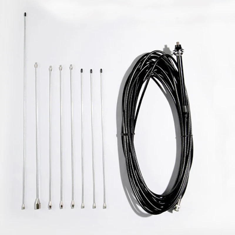 

GP-1FM Antenna 1/4 Wave Umbrella GP Antennas 88-108MHz Dedicated to 5w-50w FM Transmitter Vehicle Antenna