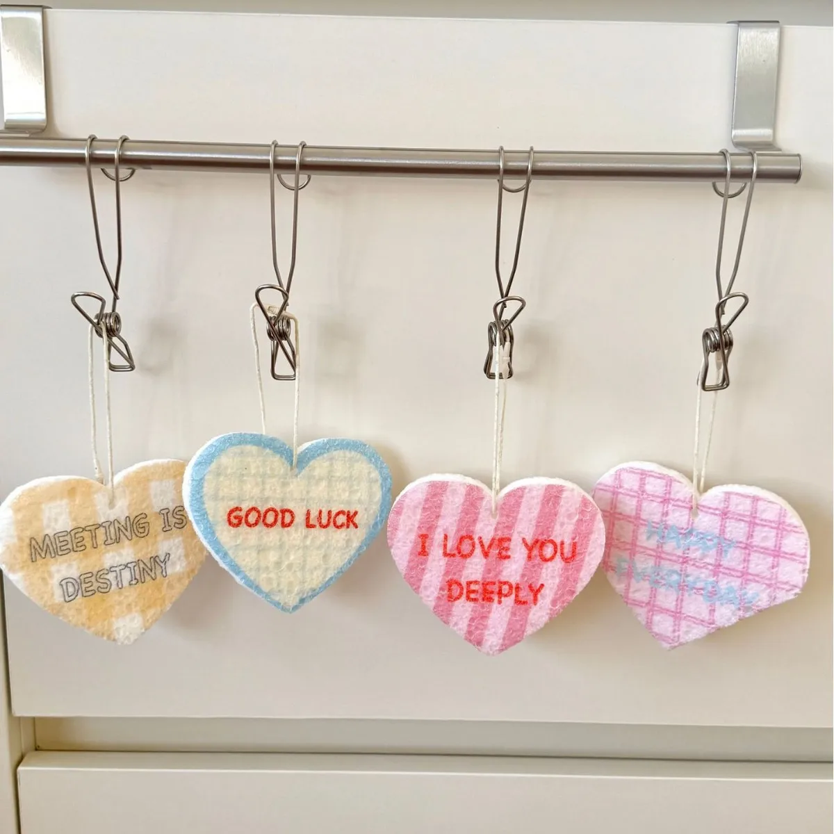 

4PCS Wood Pulp Sponge Cartoon Compressed Cleaning Sponge Dish Cleaning Utensil Washing Sponge for Kitchen Household