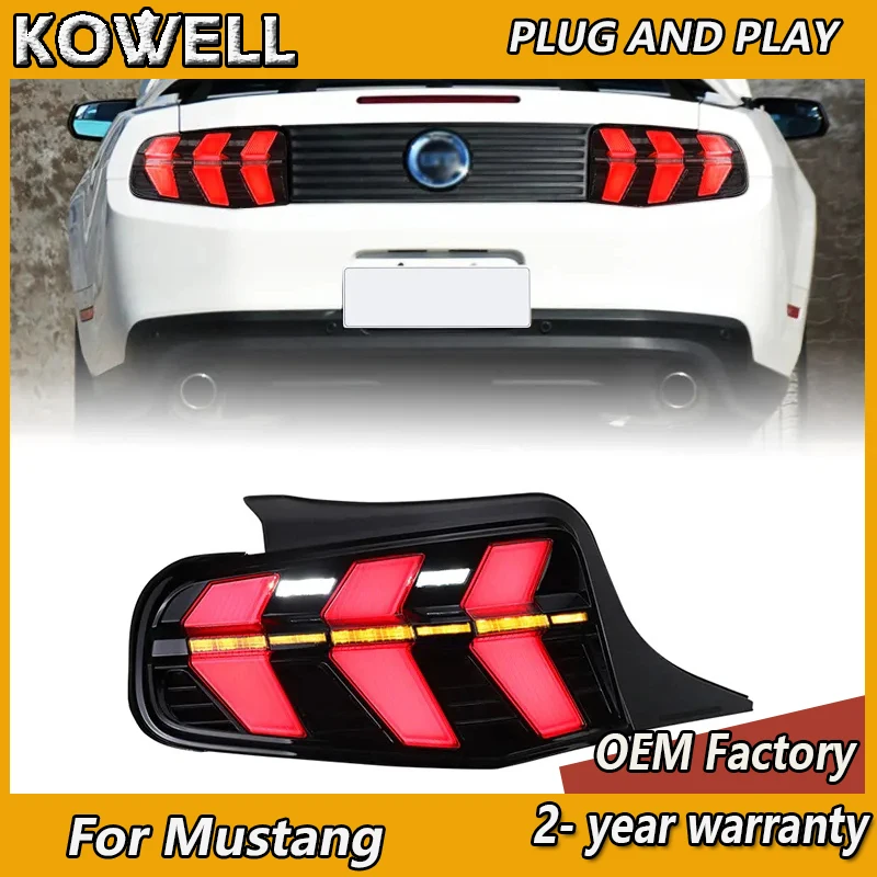 

Car Styling for Ford Mustang Tail Light 2011 2010-2012 Mustang Taillights DRL Fog Brake Turn Signal Reversing