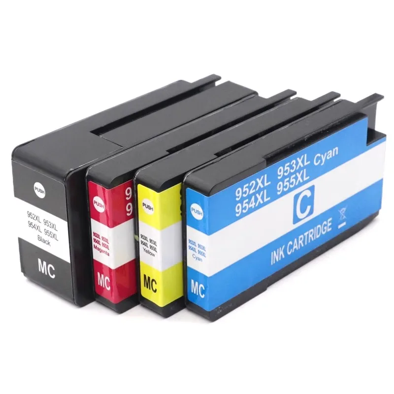 952 953 954 955XL Universal compatibility ink cartridges for HP 0fficejet pro 7740 8210 8216 8710 8715 8720 8725 8730 printer