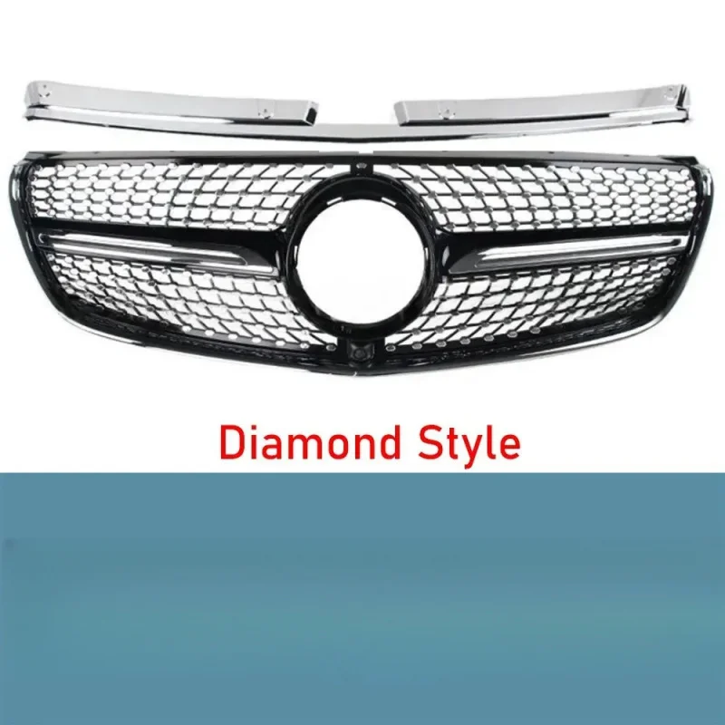 High Quality Gloss Black ABS Sport Front Grille