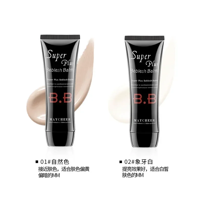 Crema BB resistente al agua, corrector líquido mate, cobertura completa, cicatrices de acné, ojeras, base, blanqueamiento, cosméticos de maquillaje duraderos