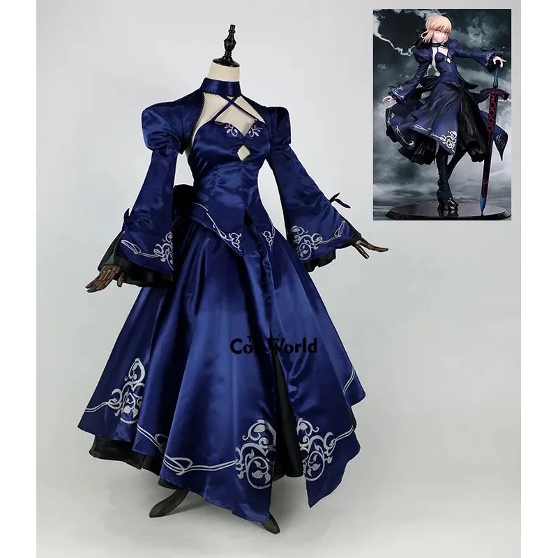 مصير التريا بيندراجون ألتر صابر فستان كامل الزي الرسمي ألعاب أنيمي تأثيري ازياء